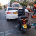 ДТП с участием мотоциклиста в Иерусалиме: пострадавший доставлен в больницу