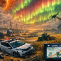 Солнце решило сыграть в GTA